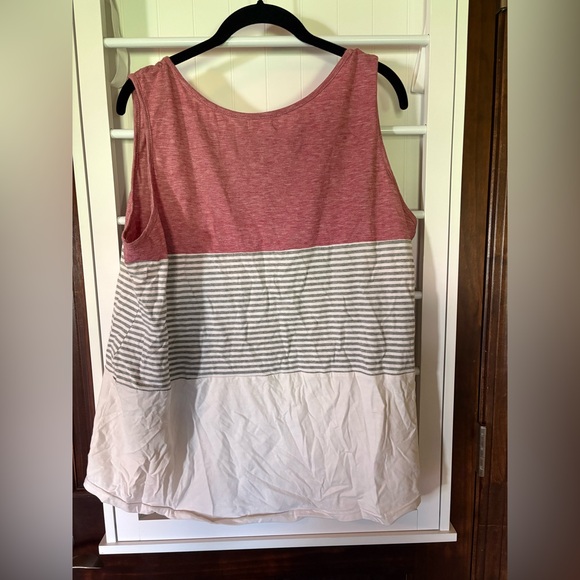 Hount XXL Pink/White/Gray Tank Top - Picture 4 of 4